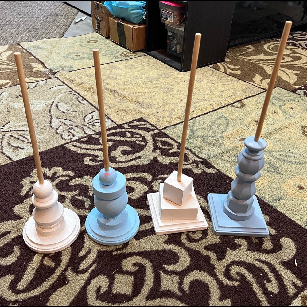Baby shower donut towers